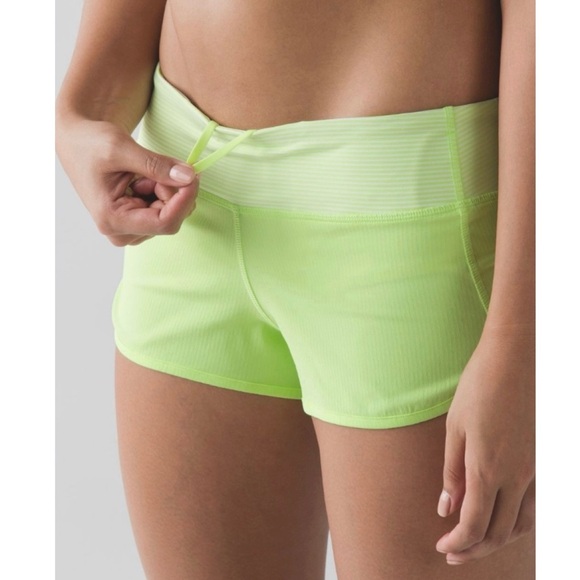 Lululemon Speed Short Clear Mint Size 8 - Picture 4 of 13